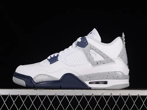 All categories Air Jordan Jordan series basketball shoes Air Jordan 4 LJR version Air Jordan 4 Retro "Midnight Navy" AJ4 Joe 4 Midnight Blue Men's cultural basketball shoes DH6927-140